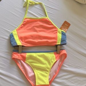 Cute Colorful Bikini Swim Suit NWT Gymboree Girls Size 10 - 12